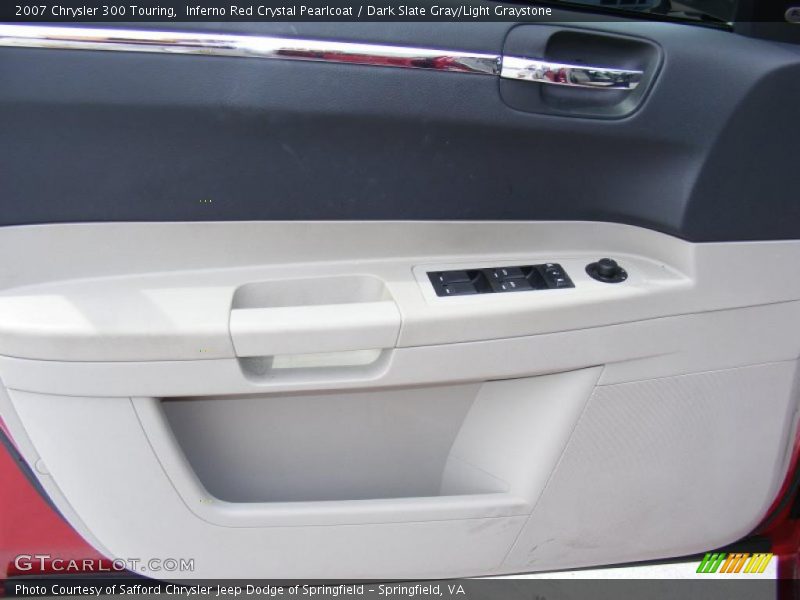 Inferno Red Crystal Pearlcoat / Dark Slate Gray/Light Graystone 2007 Chrysler 300 Touring