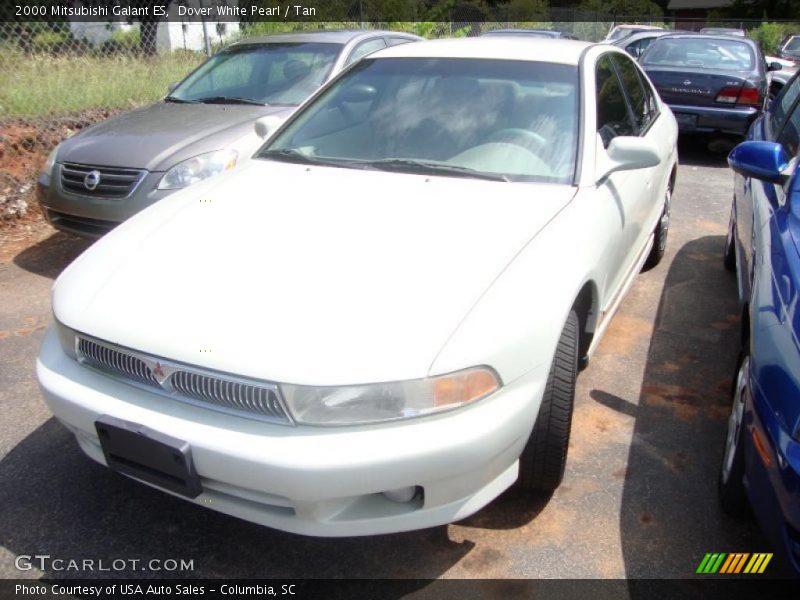 Dover White Pearl / Tan 2000 Mitsubishi Galant ES