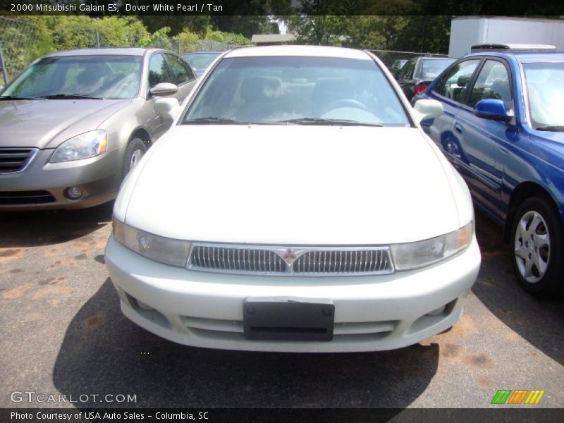 Dover White Pearl / Tan 2000 Mitsubishi Galant ES