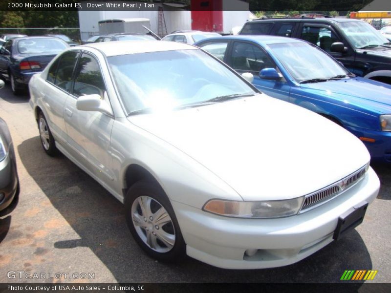 Dover White Pearl / Tan 2000 Mitsubishi Galant ES