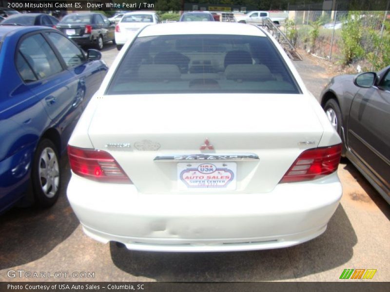 Dover White Pearl / Tan 2000 Mitsubishi Galant ES