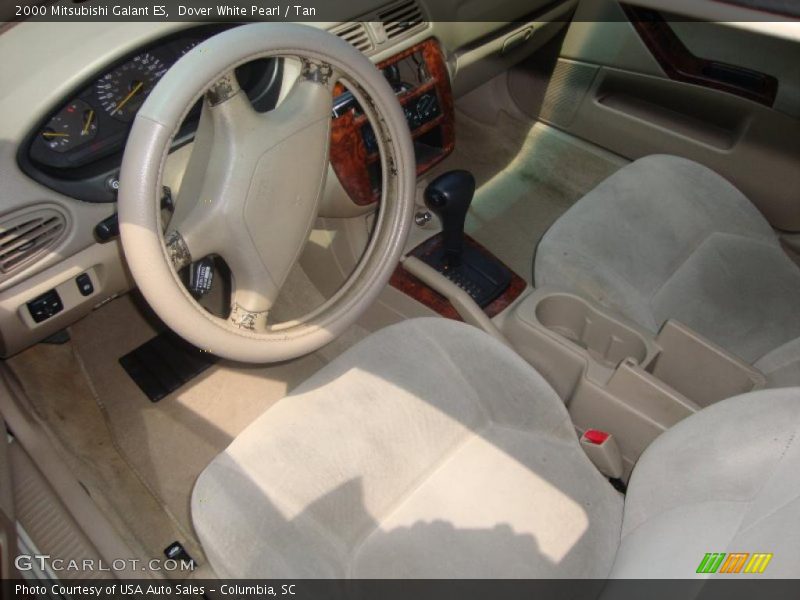 Dover White Pearl / Tan 2000 Mitsubishi Galant ES
