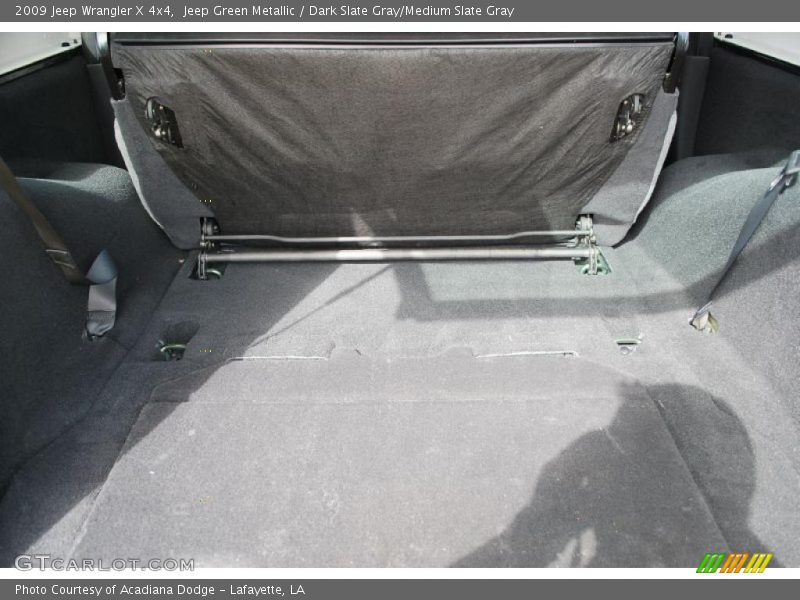 Jeep Green Metallic / Dark Slate Gray/Medium Slate Gray 2009 Jeep Wrangler X 4x4