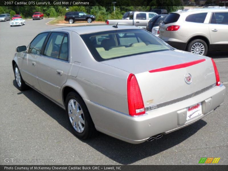 Gold Mist / Cashmere 2007 Cadillac DTS Luxury II