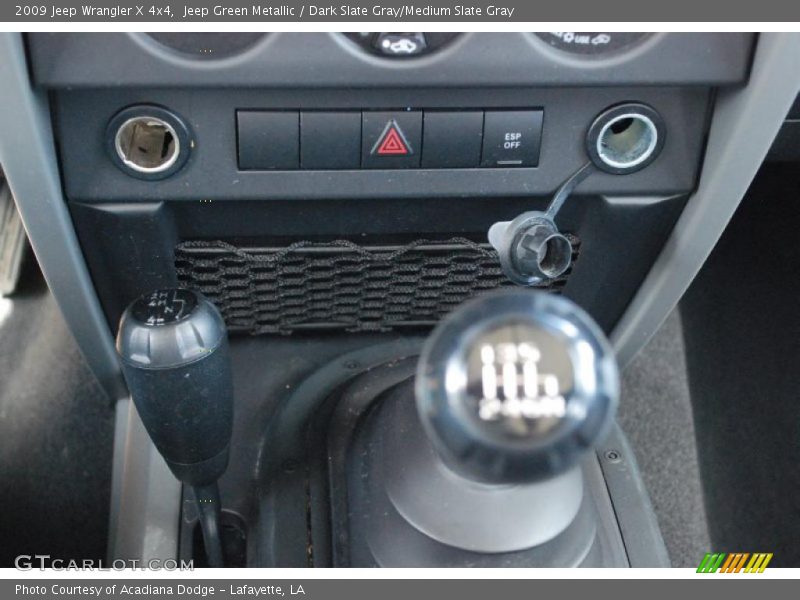 Jeep Green Metallic / Dark Slate Gray/Medium Slate Gray 2009 Jeep Wrangler X 4x4