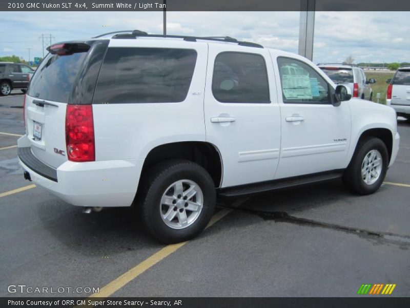 Summit White / Light Tan 2010 GMC Yukon SLT 4x4