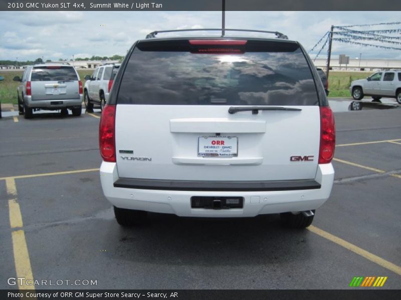 Summit White / Light Tan 2010 GMC Yukon SLT 4x4
