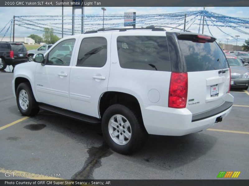 Summit White / Light Tan 2010 GMC Yukon SLT 4x4