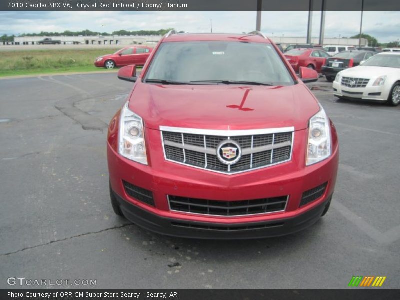 Crystal Red Tintcoat / Ebony/Titanium 2010 Cadillac SRX V6