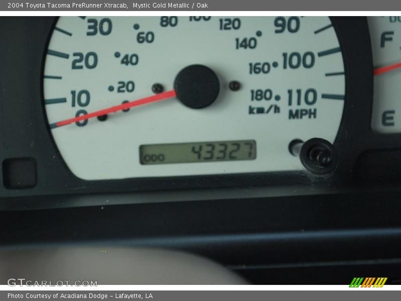 Mystic Gold Metallic / Oak 2004 Toyota Tacoma PreRunner Xtracab