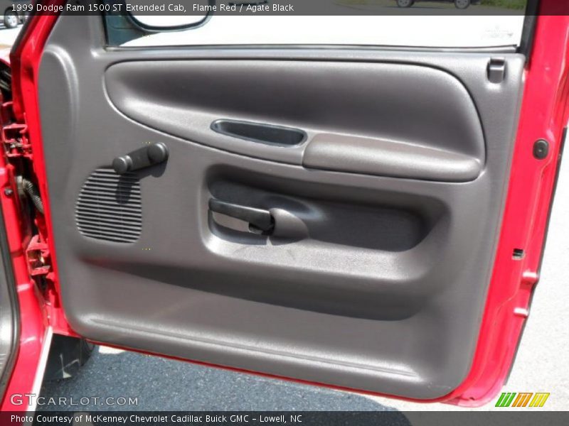Flame Red / Agate Black 1999 Dodge Ram 1500 ST Extended Cab
