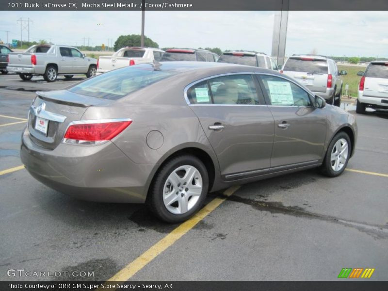 Mocha Steel Metallic / Cocoa/Cashmere 2011 Buick LaCrosse CX