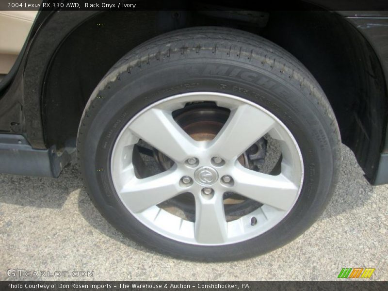 Black Onyx / Ivory 2004 Lexus RX 330 AWD