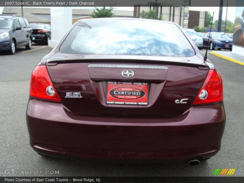 Black Cherry Pearl / Dark Charcoal 2007 Scion tC