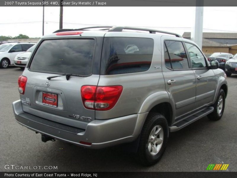 Silver Sky Metallic / Taupe 2007 Toyota Sequoia SR5 4WD