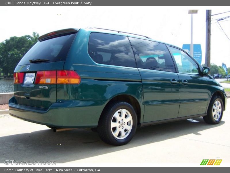 Evergreen Pearl / Ivory 2002 Honda Odyssey EX-L