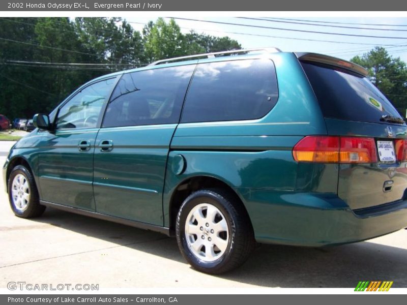 Evergreen Pearl / Ivory 2002 Honda Odyssey EX-L