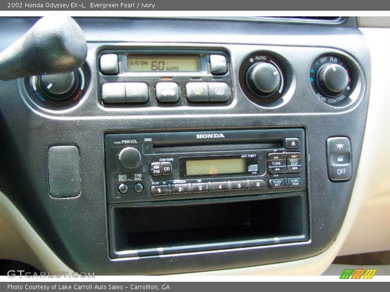 Evergreen Pearl / Ivory 2002 Honda Odyssey EX-L