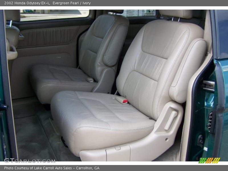 Evergreen Pearl / Ivory 2002 Honda Odyssey EX-L