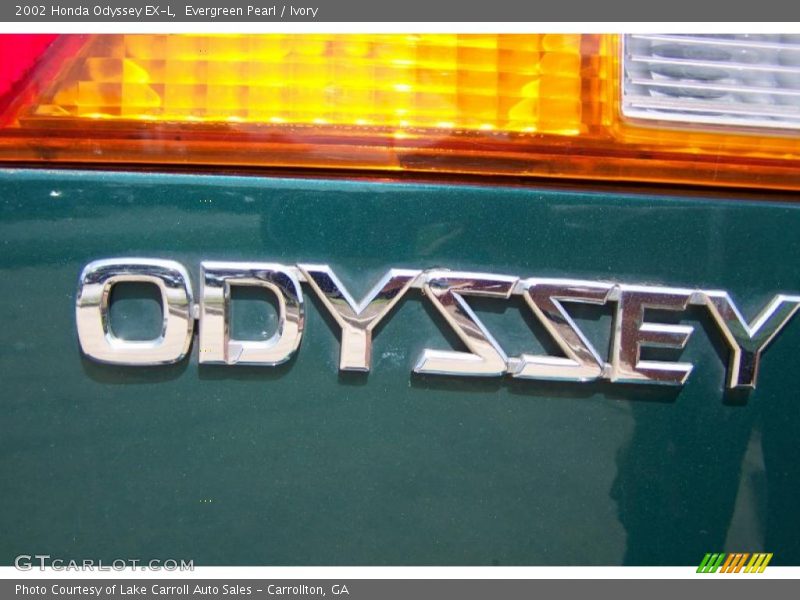 Evergreen Pearl / Ivory 2002 Honda Odyssey EX-L