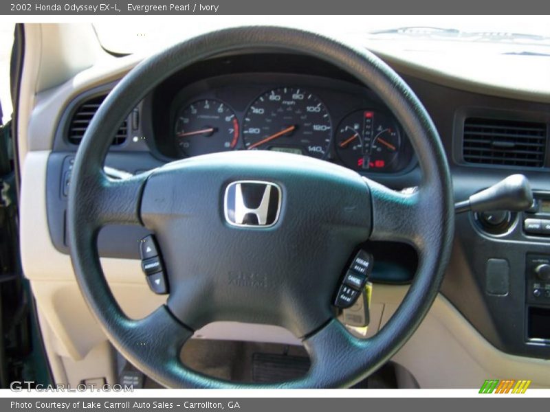 Evergreen Pearl / Ivory 2002 Honda Odyssey EX-L