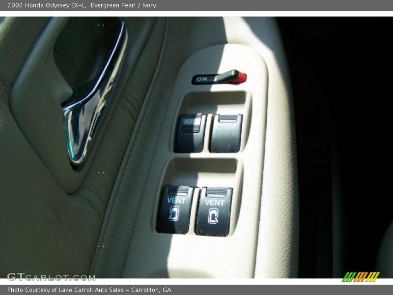 Evergreen Pearl / Ivory 2002 Honda Odyssey EX-L