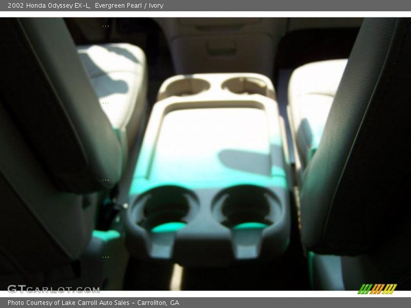 Evergreen Pearl / Ivory 2002 Honda Odyssey EX-L