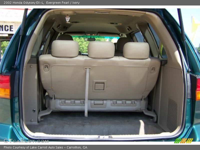 Evergreen Pearl / Ivory 2002 Honda Odyssey EX-L