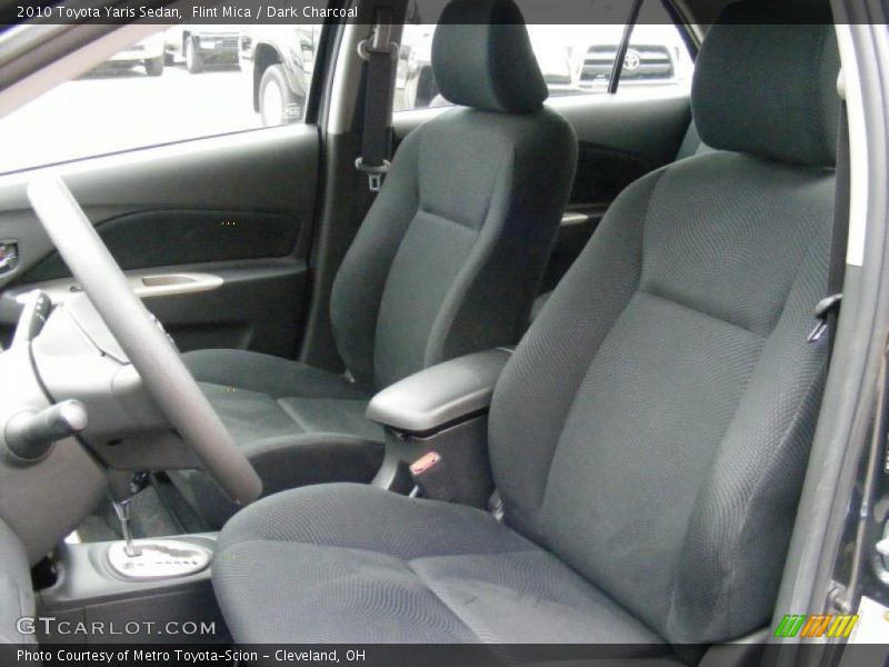 Flint Mica / Dark Charcoal 2010 Toyota Yaris Sedan