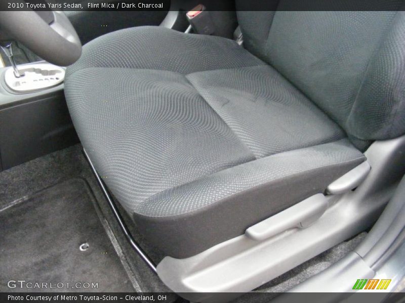 Flint Mica / Dark Charcoal 2010 Toyota Yaris Sedan