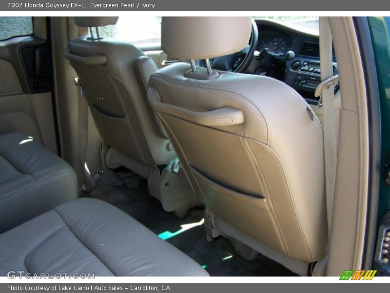 Evergreen Pearl / Ivory 2002 Honda Odyssey EX-L