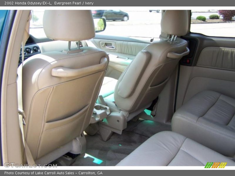 Evergreen Pearl / Ivory 2002 Honda Odyssey EX-L