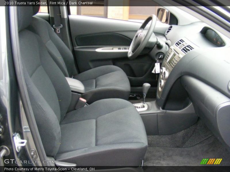 Flint Mica / Dark Charcoal 2010 Toyota Yaris Sedan