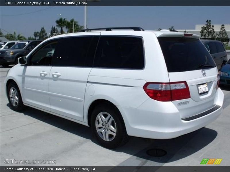 Taffeta White / Gray 2007 Honda Odyssey EX-L