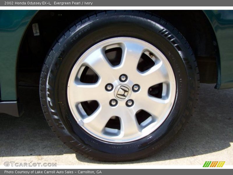 Evergreen Pearl / Ivory 2002 Honda Odyssey EX-L