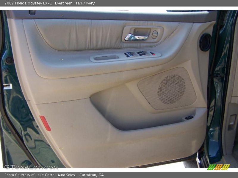 Evergreen Pearl / Ivory 2002 Honda Odyssey EX-L