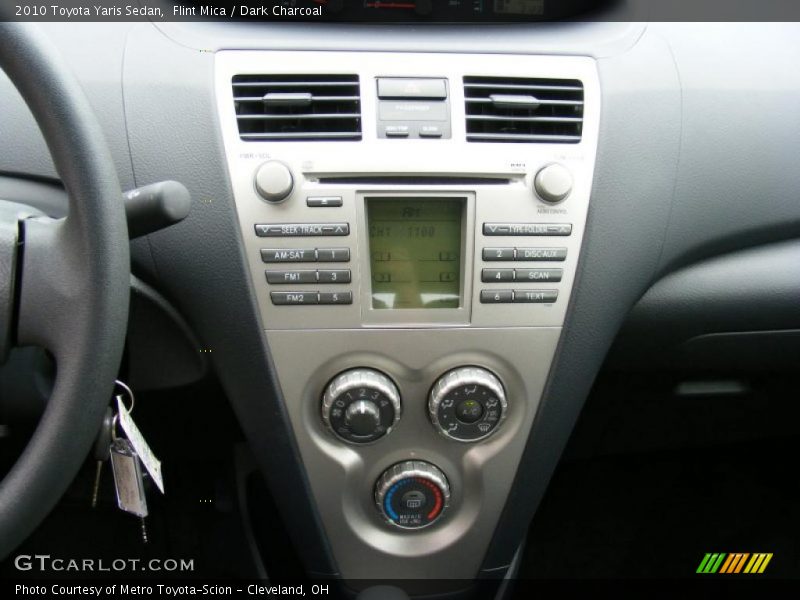 Flint Mica / Dark Charcoal 2010 Toyota Yaris Sedan