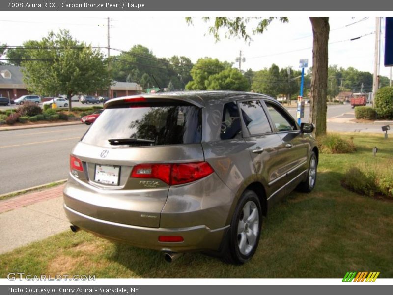 Carbon Bronze Pearl / Taupe 2008 Acura RDX
