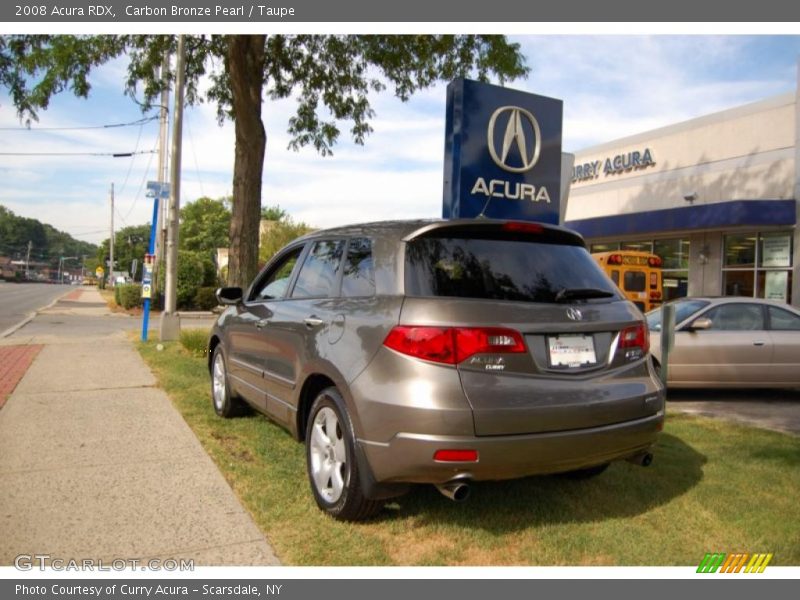Carbon Bronze Pearl / Taupe 2008 Acura RDX