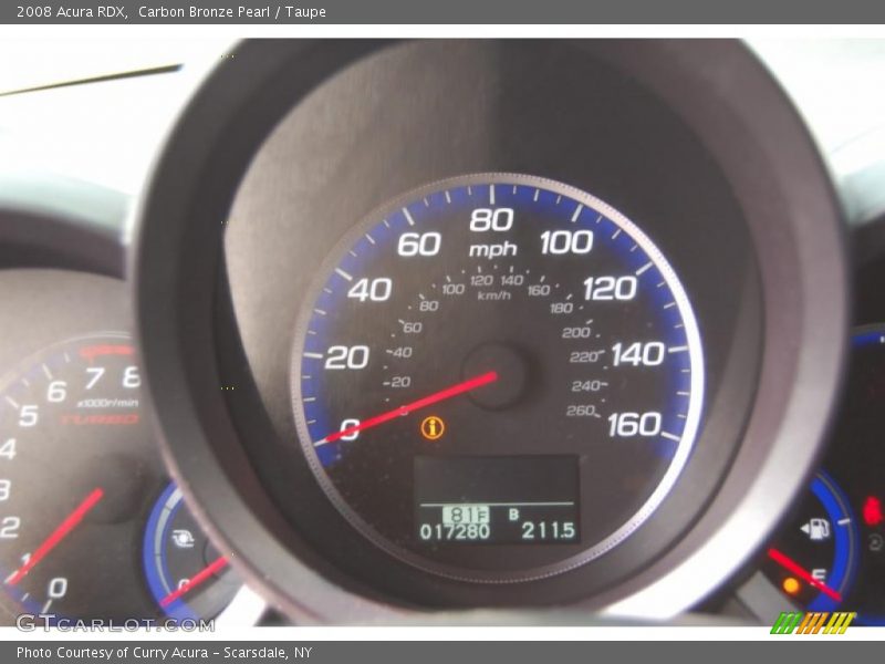 Carbon Bronze Pearl / Taupe 2008 Acura RDX