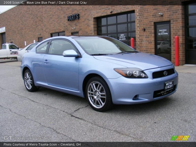 Wave Line Blue Pearl / Dark Charcoal Gray 2008 Scion tC