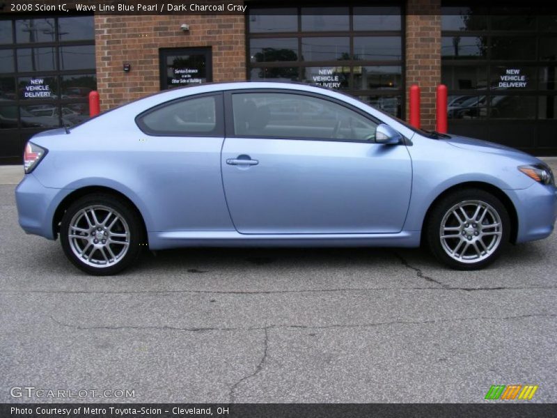 Wave Line Blue Pearl / Dark Charcoal Gray 2008 Scion tC