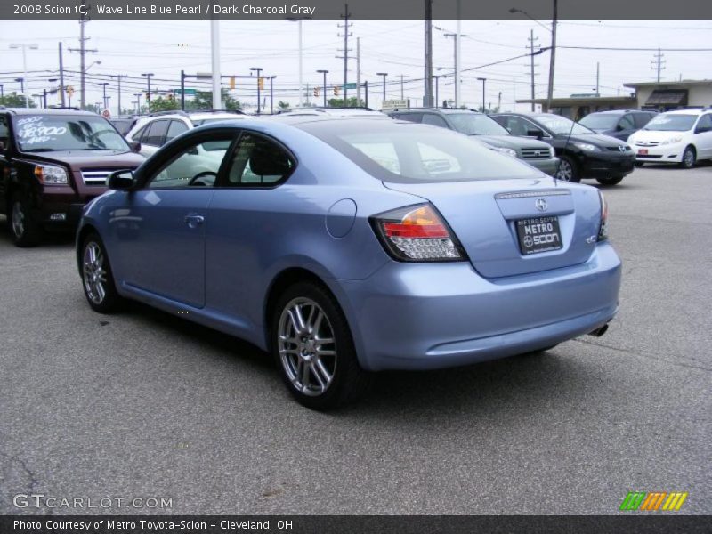 Wave Line Blue Pearl / Dark Charcoal Gray 2008 Scion tC