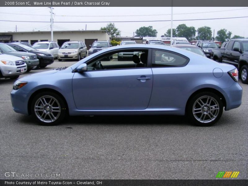 Wave Line Blue Pearl / Dark Charcoal Gray 2008 Scion tC