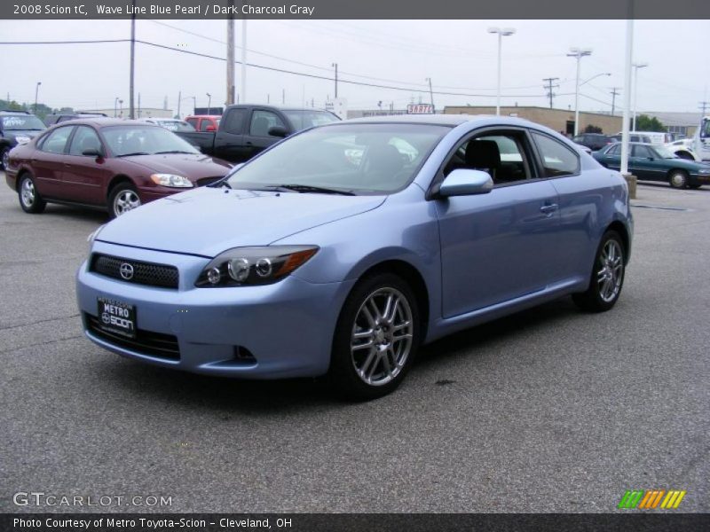 Wave Line Blue Pearl / Dark Charcoal Gray 2008 Scion tC