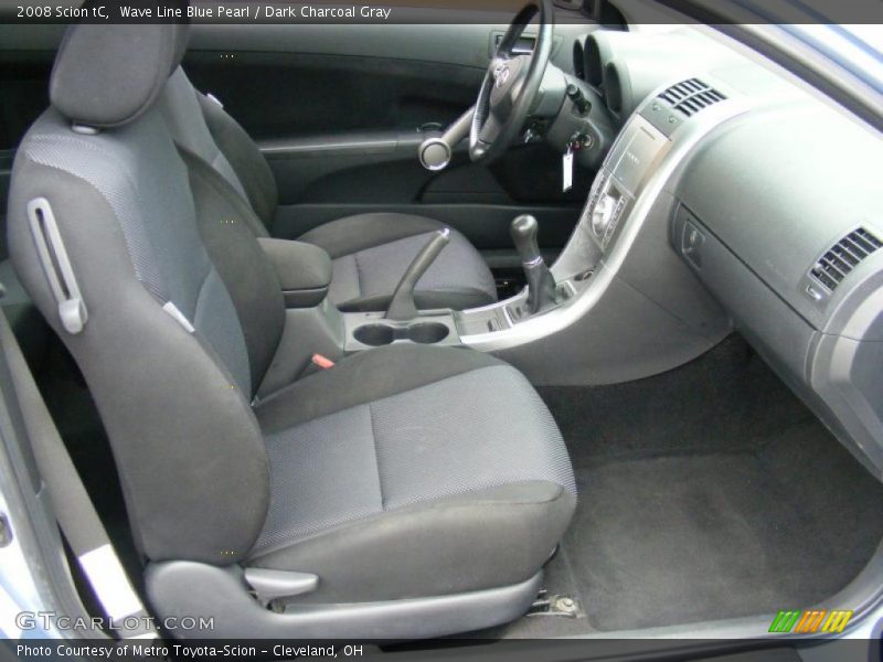 Wave Line Blue Pearl / Dark Charcoal Gray 2008 Scion tC