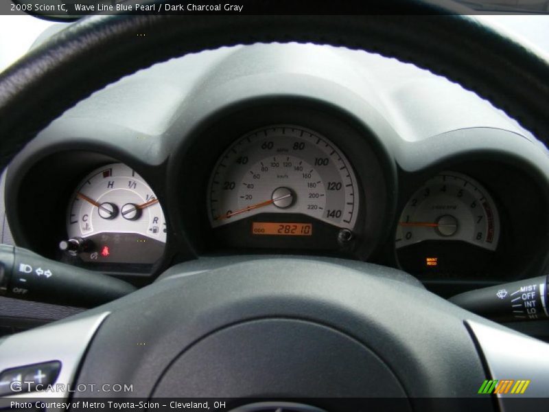 Wave Line Blue Pearl / Dark Charcoal Gray 2008 Scion tC
