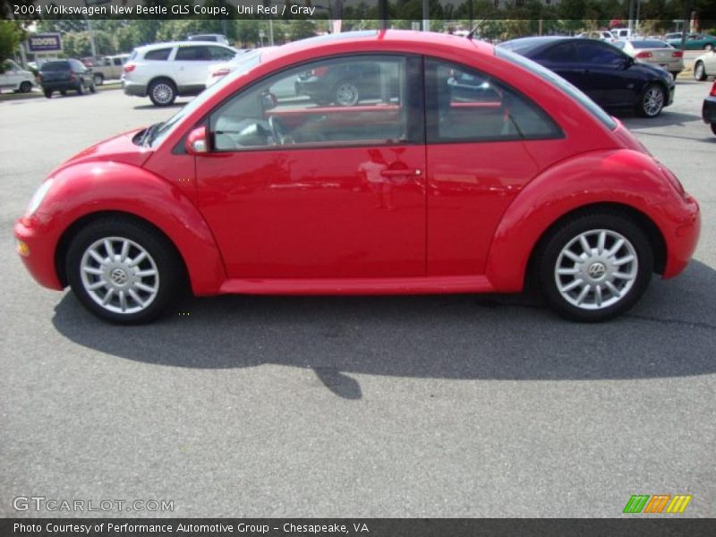 Uni Red / Gray 2004 Volkswagen New Beetle GLS Coupe