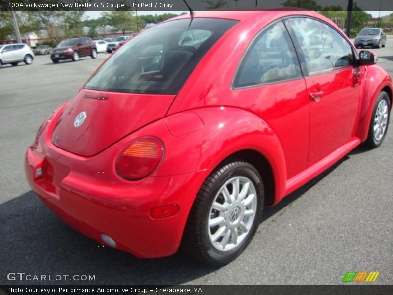 Uni Red / Gray 2004 Volkswagen New Beetle GLS Coupe