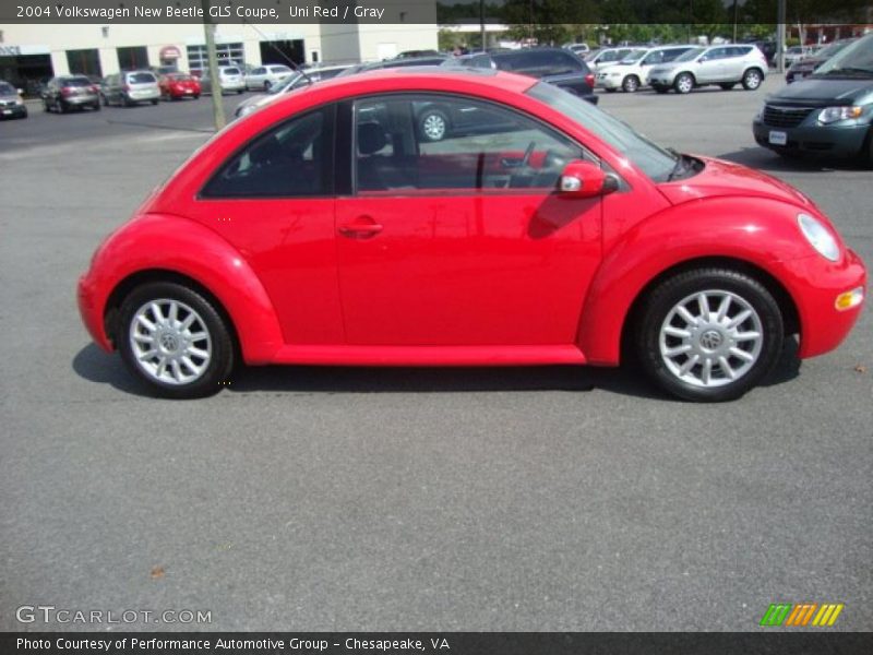 Uni Red / Gray 2004 Volkswagen New Beetle GLS Coupe